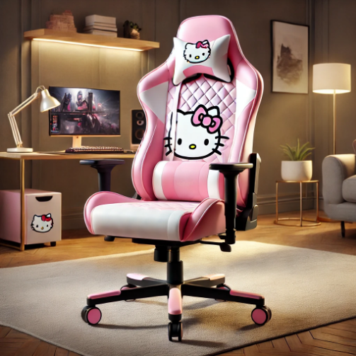 hello kitty gaming chair