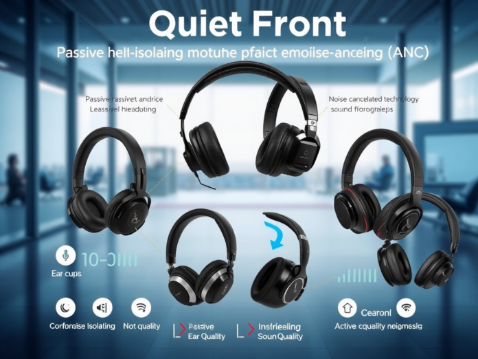 quiet front headphones