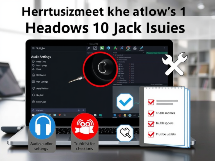 restart headphone jack windows 10