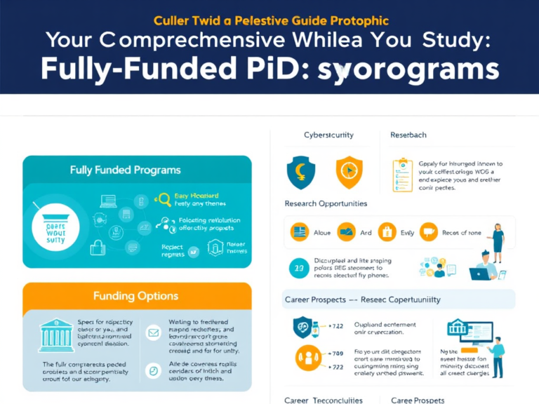 Fully Funded Cybersecurity PhD Programs: Your Complete Guide to Earning While You Learn