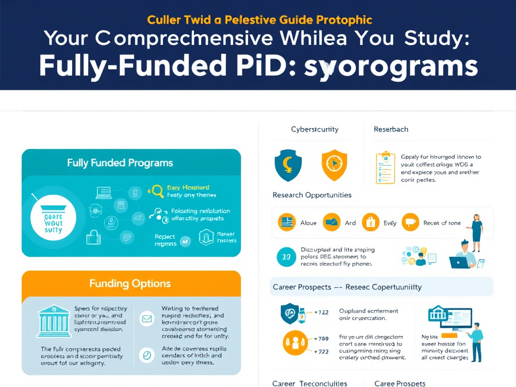 fully funded cybersecurity phd programs